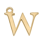 HeyBigDay Charm W Gold Letter Charm