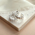 HeyBigDay Earrings Baguette Stud Hoop Earrings