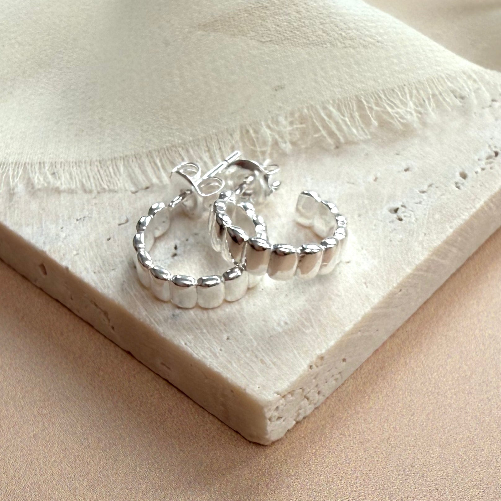 HeyBigDay Earrings Baguette Stud Hoop Earrings