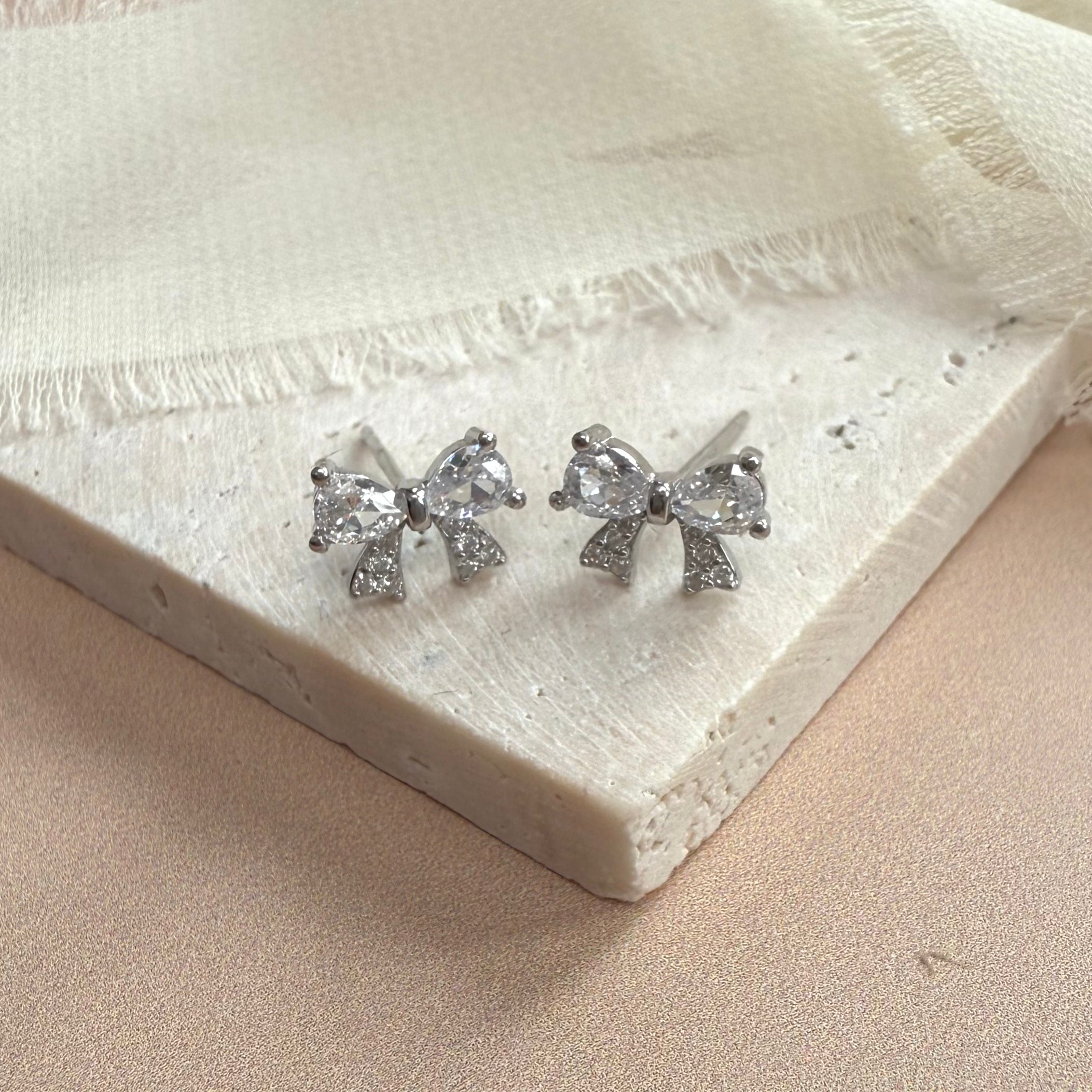 HeyBigDay Earrings Bow Stud Earrings