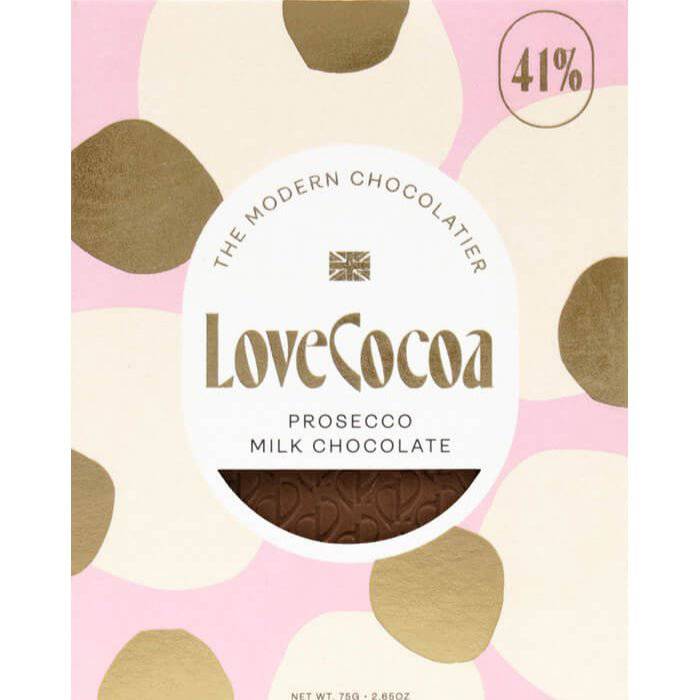 HeyBigDay Extra Prosecco & Popping Candy Milk Chocolate Bar