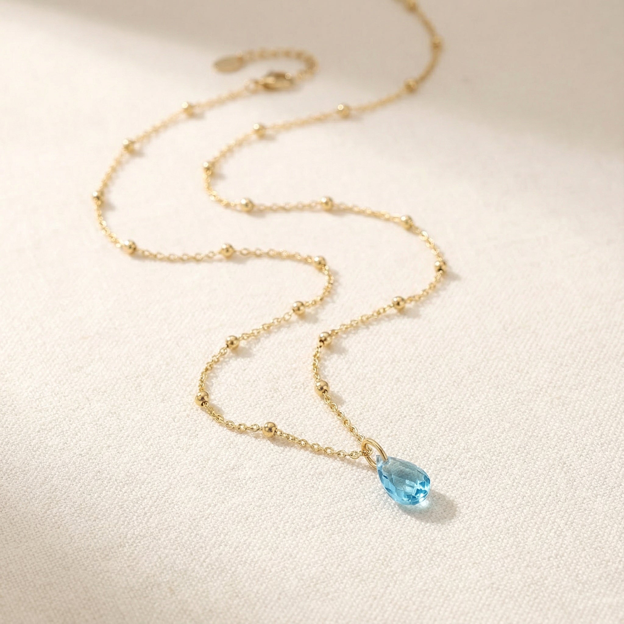 HeyBigDay Necklace Birthstone Pendant Necklace