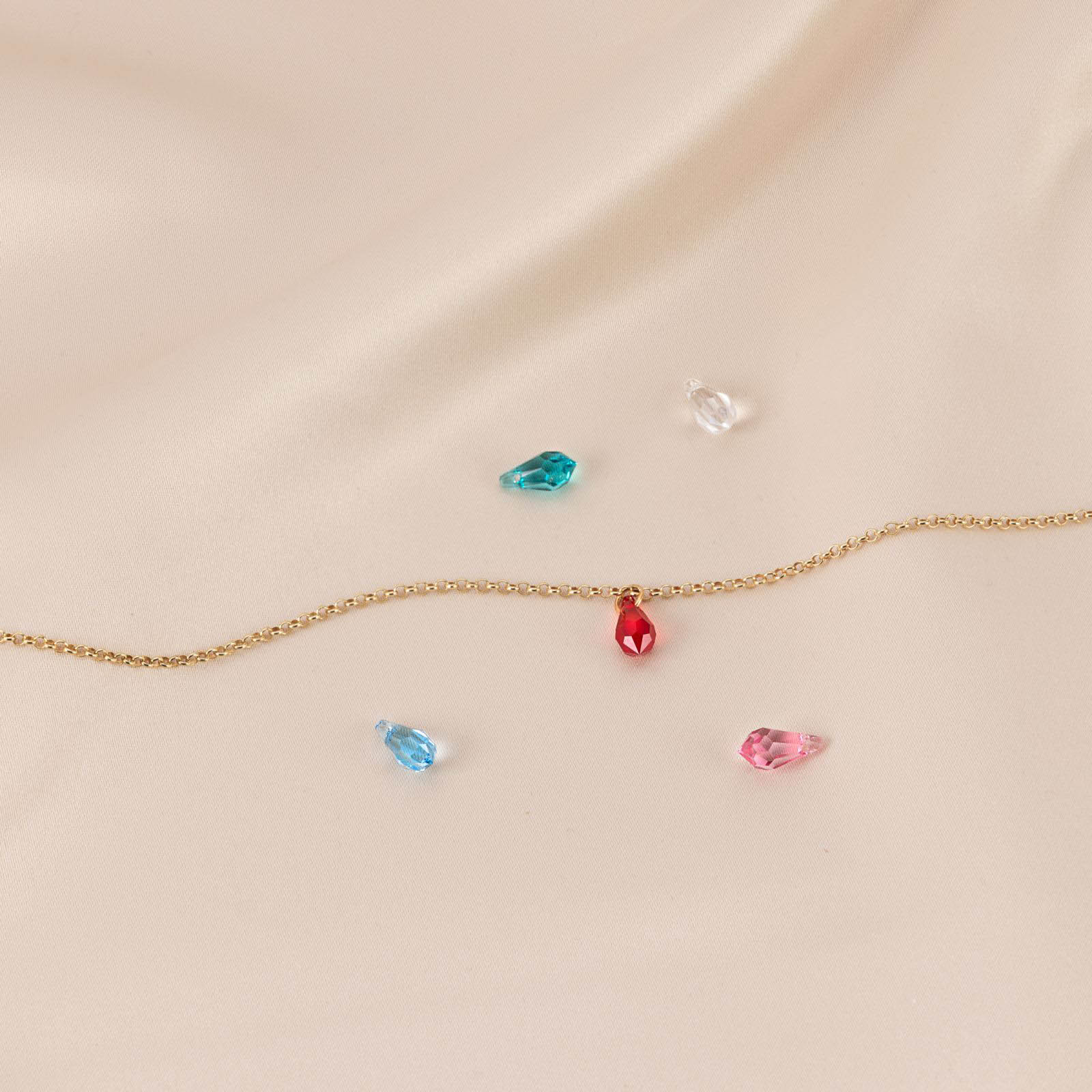 HeyBigDay Necklace Birthstone Personalised Name Necklace