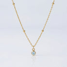 HeyBigDay Necklace Cubic Zirconia Birthstone Necklace