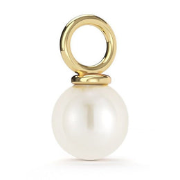 Elegant Pearl Pendant Necklace – Single Pearl on Gold or Silver Chain