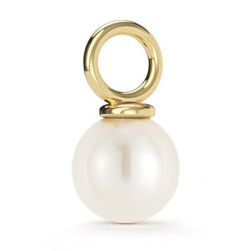 Elegant Pearl Pendant Necklace – Single Pearl on Gold or Silver Chain