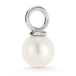 Elegant Pearl Pendant Necklace – Single Pearl on Gold or Silver Chain