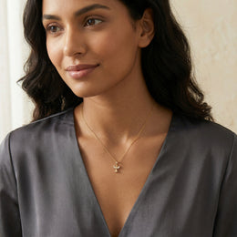 Guardian Angel Necklace in Gold or Sterling Silver