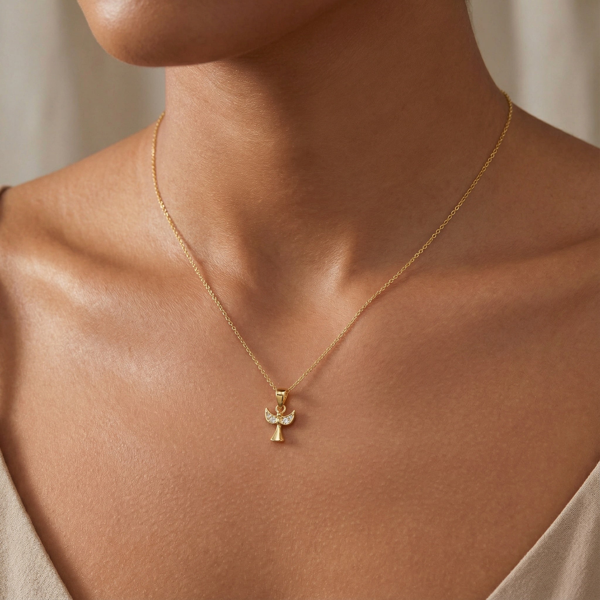 HeyBigDay Necklace Guardian Angel Necklace