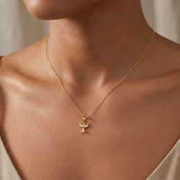 Guardian Angel Necklace in Gold or Sterling Silver