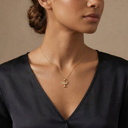 Guardian Angel Necklace in Gold or Sterling Silver