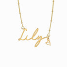 HeyBigDay Necklace Layered Set of 2 Personalised Name Necklaces