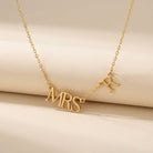 HeyBigDay Necklace Mrs Personalised Necklace