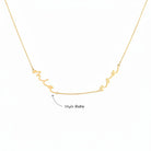 HeyBigDay Necklace Personalised Double Name Necklace