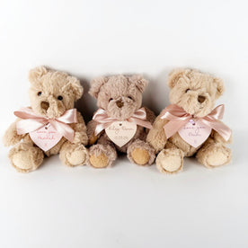 To the Beautiful Mum-to-Be Bracelet Set & Personalised Teddy Bear