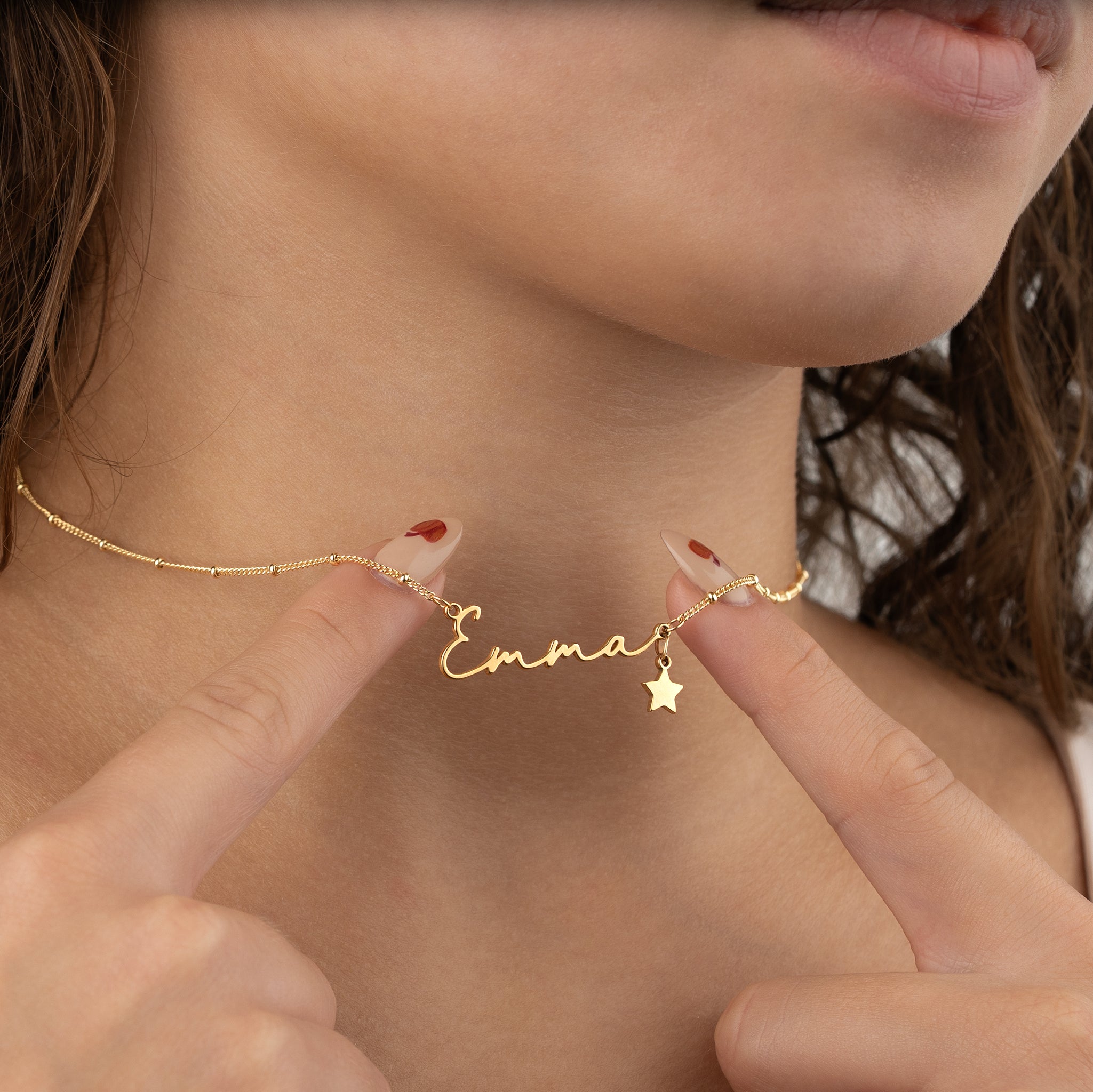 HeyBigDay Necklace Personalised Name Necklace