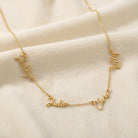 HeyBigDay Necklace Personalised Quadruple Name Necklace