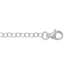 HeyBigDay Necklace Silver 2 Inch Chain Extender