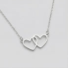 HeyBigDay Necklace Solid Silver / Style 1 / 18" Inches Infinity Heart Pendant Necklace