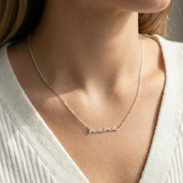 Mama Necklace in 18ct Gold, Gold Vermeil & Sterling Silver