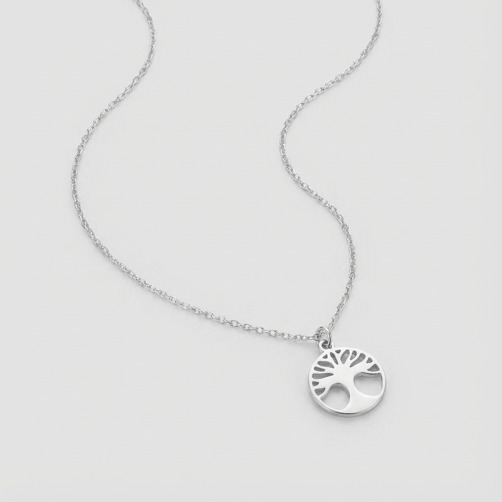 Tree of Life Necklace in 18ct Gold, 24ct Gold & Sterling or Solid Silver