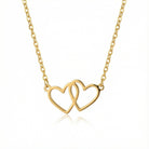HeyBigDay Necklace Vermeil / Style 1 / 18" Inches Infinity Heart Pendant Necklace
