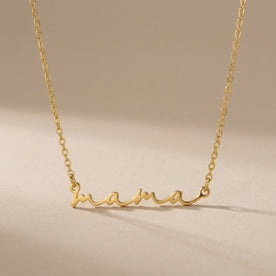 Mama Necklace in 18ct Gold, Gold Vermeil & Sterling Silver