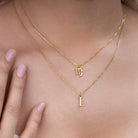 HeyBigDay Necklace Vermeil / Style 1 / Style 1 Zodiac & Initial Necklace Layered Set