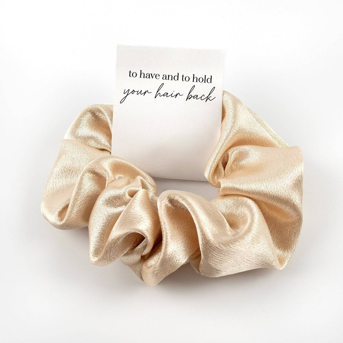 Bridesmaid Scrunchie Gift - Stylish Hair Accessory | HBD