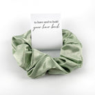 HeyBigDay Scrunchie Sage / to have and to hold your hair back Bridesmaid Scrunchie Gift