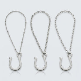 Horseshoe Charm Necklace & Bracelet