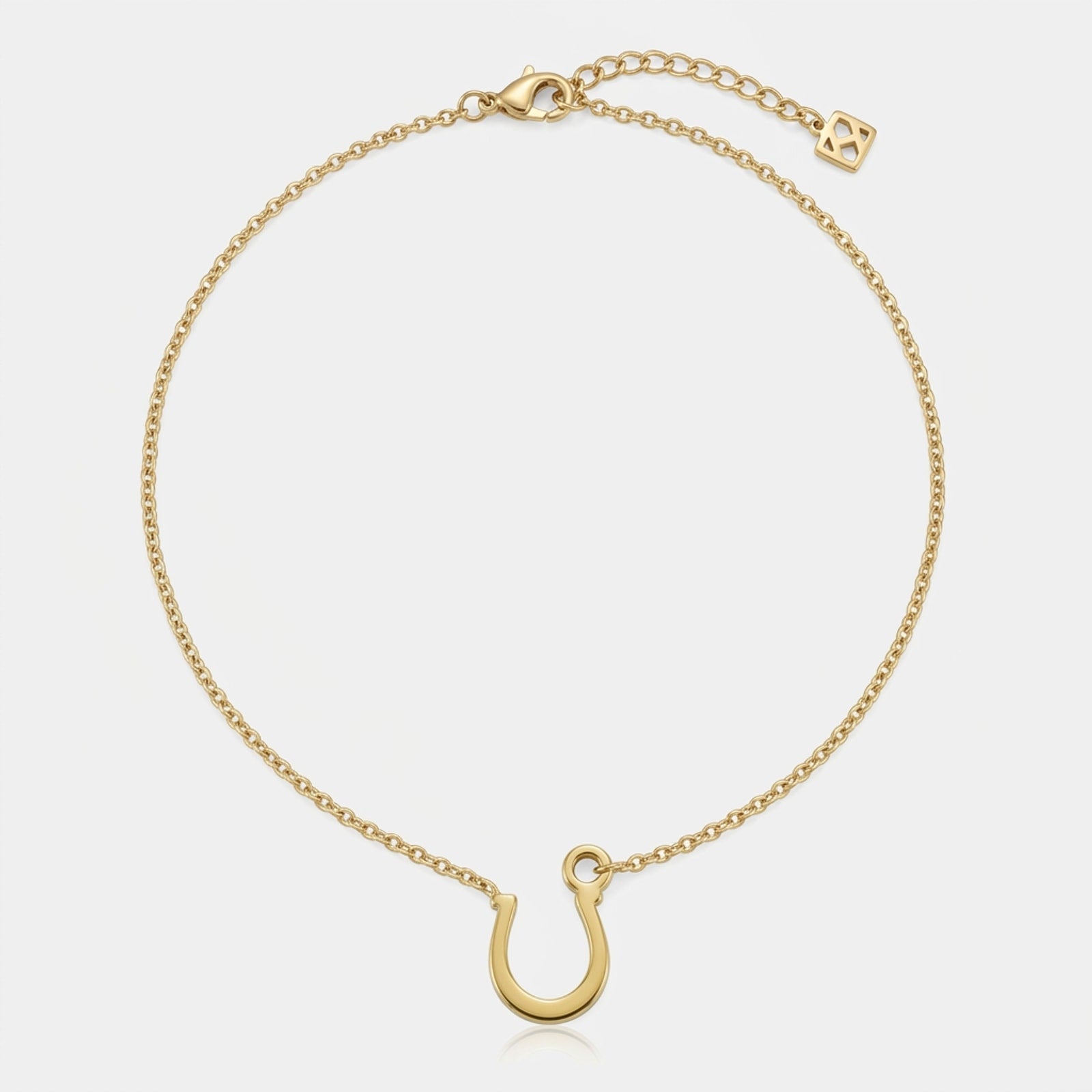 Horseshoe Charm Necklace & Bracelet