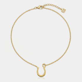 Horseshoe Charm Necklace & Bracelet