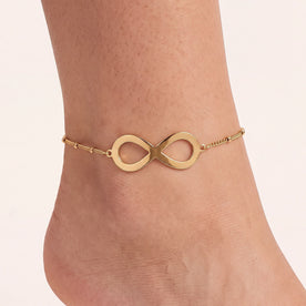 Infinity Anklet | Gold or Silver | HBD