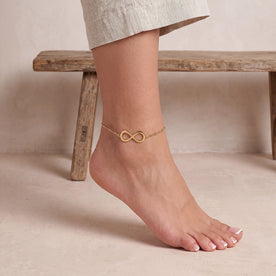Infinity Anklet | Gold or Silver | HBD