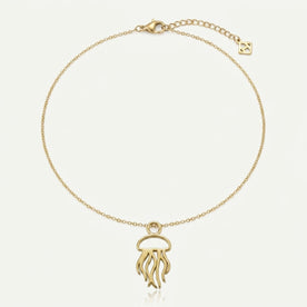 Jellyfish Charm Necklace & Bracelet
