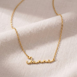 Joanne Name Necklace | 18ct Gold, Silver & Vermeil | Ready to Ship