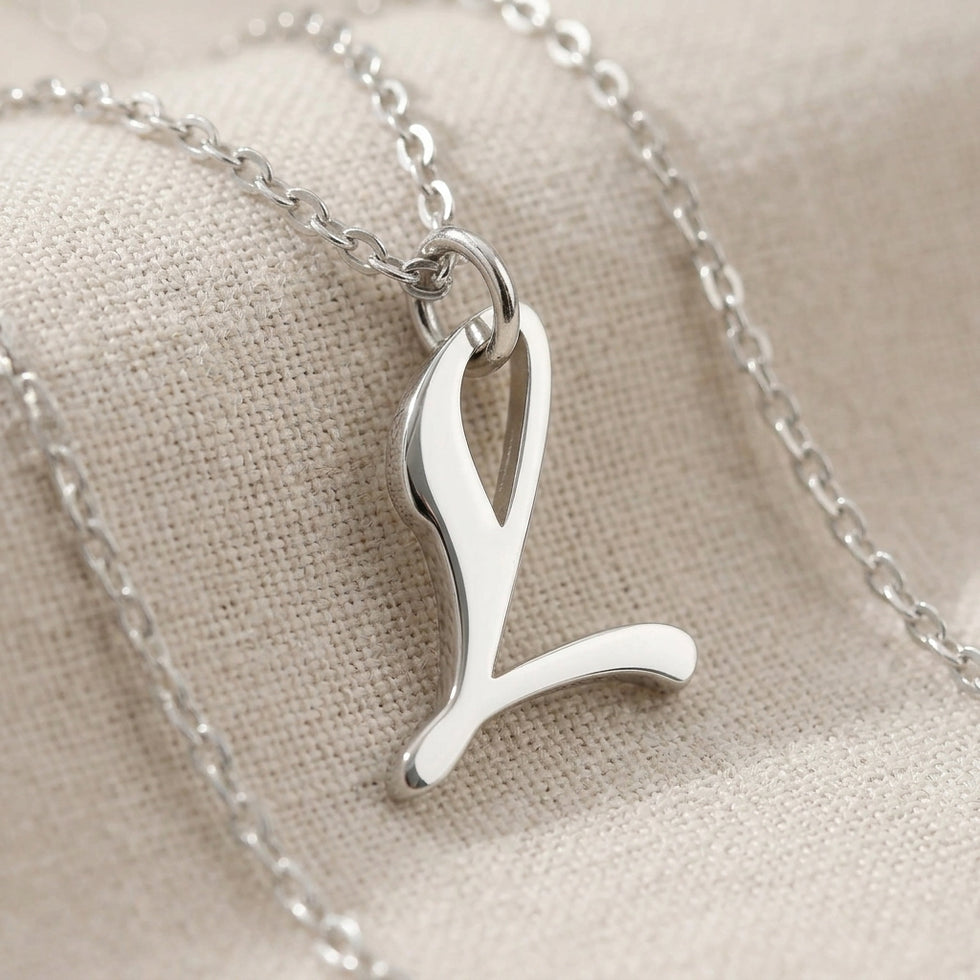 L Initial Necklace