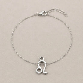 Leo Zodiac Bracelet | Star Sign Charm, Gold & Silver