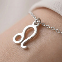 Leo Zodiac Bracelet | Star Sign Charm, Gold & Silver