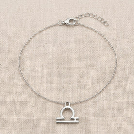 Libra Zodiac Bracelet | Star Sign Charm, Gold & Silver