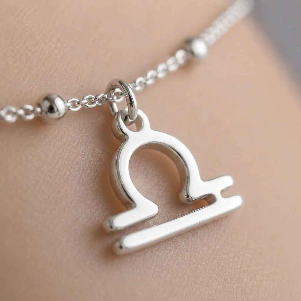 Libra Zodiac Bracelet | Star Sign Charm, Gold & Silver