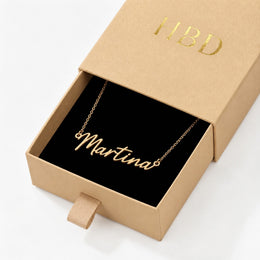 Martina Name Necklace | 18ct Gold, Silver & Vermeil | Ready to Ship