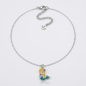 Mermaid Charm Necklace & Bracelet