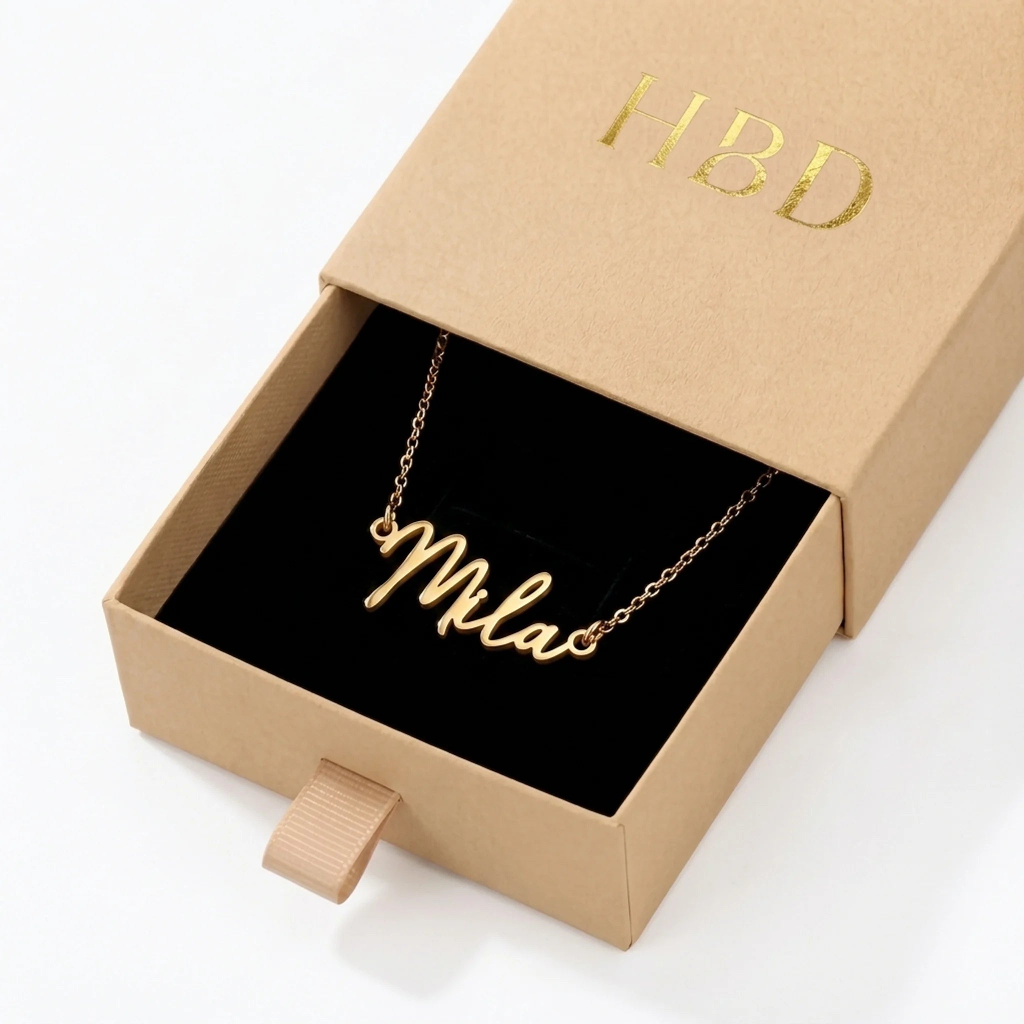 Mila Name Necklace | 18ct Gold, Silver & Vermeil | Ready to Ship