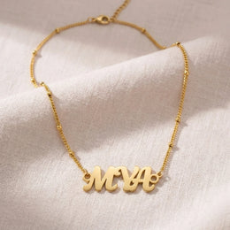 Mya Name Necklace | 18ct Gold, Silver & Vermeil | Ready to Ship