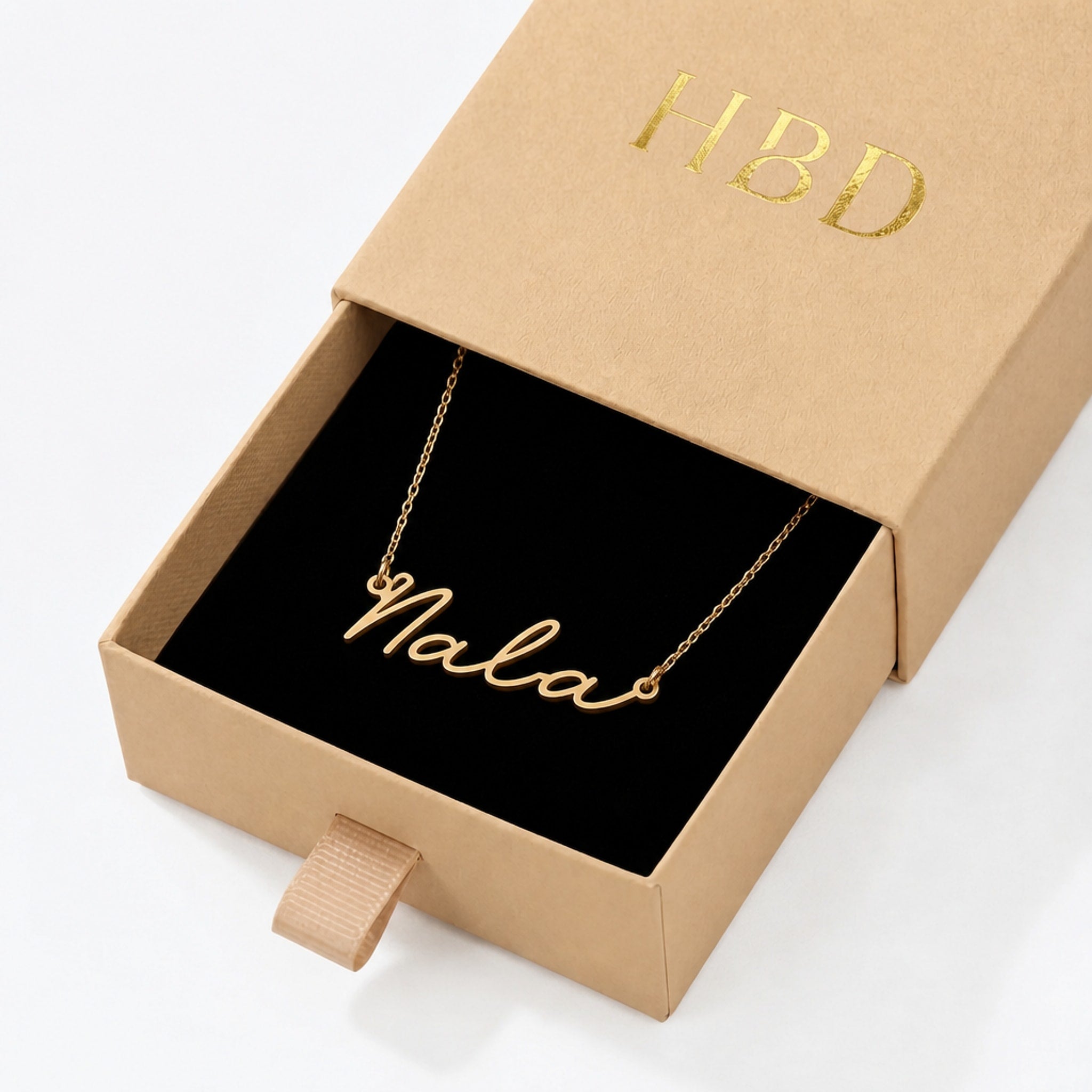 Nala Name Necklace | 18ct Gold, Silver & Vermeil | Ready to Ship