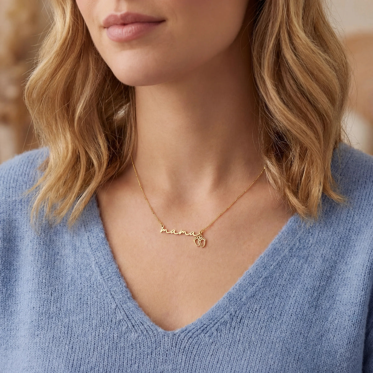 24ct Gold or Solid Silver Name Necklace – Personalised Custom Jewellery