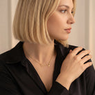 Necklace 24ct Gold or Solid Silver Name Necklace HBD