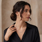 Necklace 24ct Gold or Solid Silver Name Necklace HBD